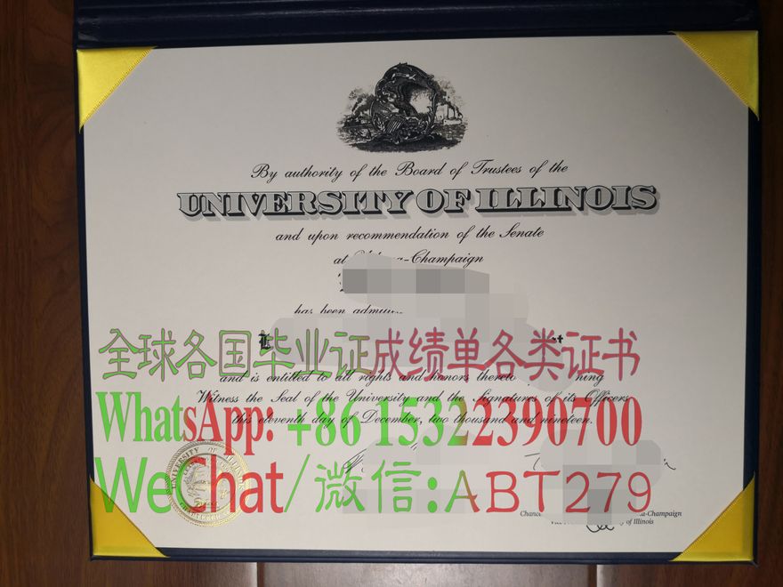 伊利诺伊大学学位证书哪里能仿制