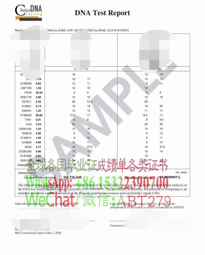 哪里能做假的DNA亲子鉴定书