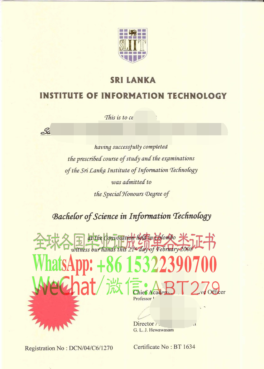 怎么买到斯里兰卡信息技术学院学位证书