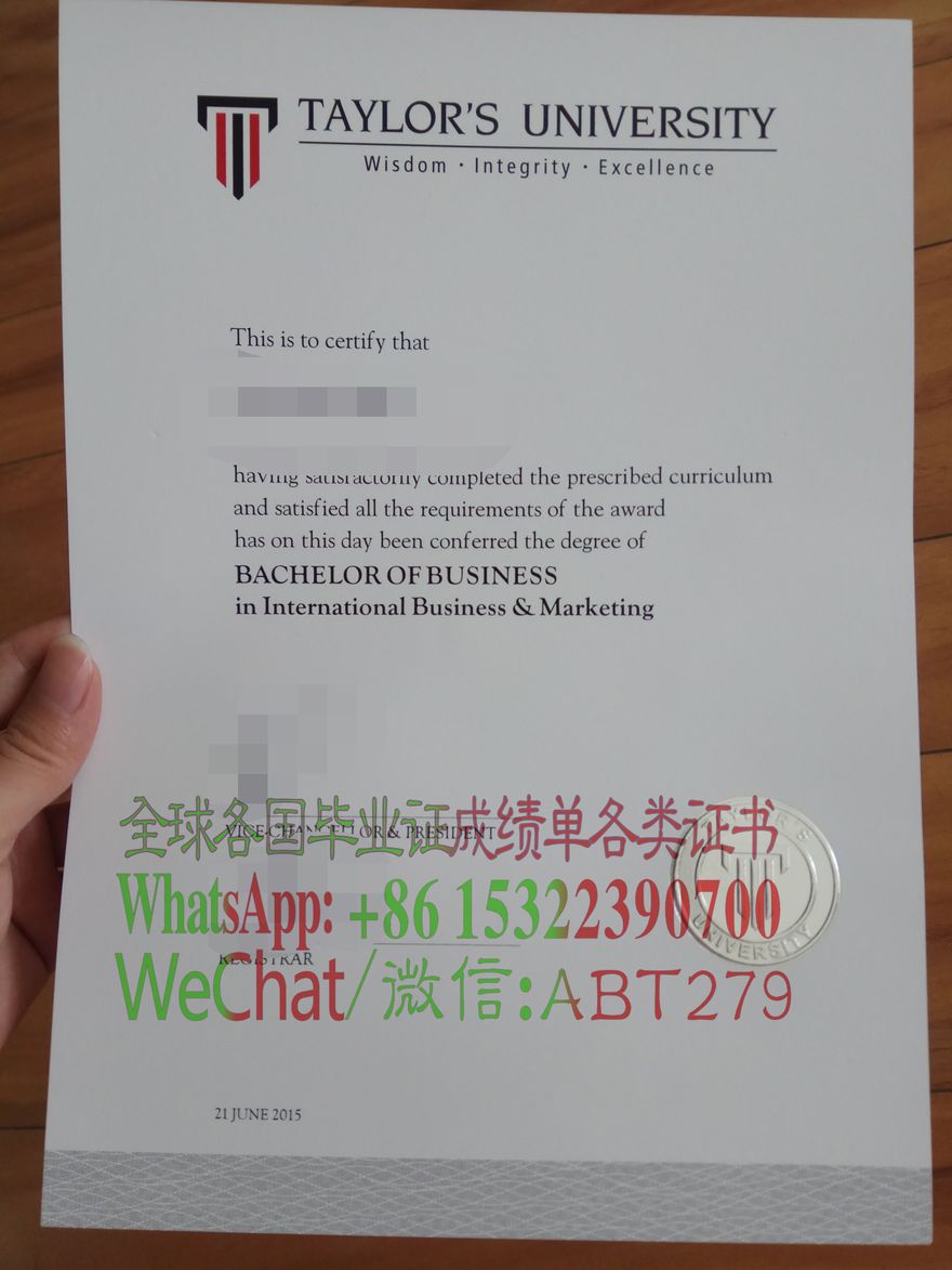 泰莱大学学位证书哪里有做